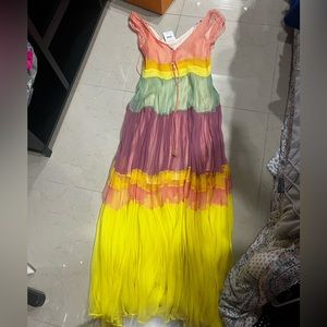 Maxi dress yellow / fall